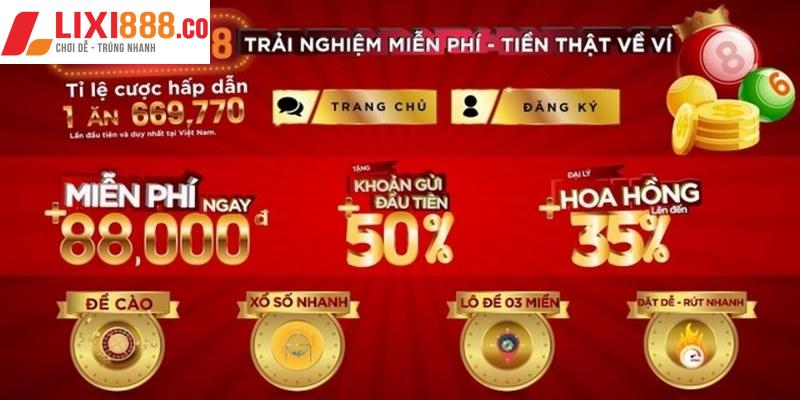 Những chương trình Lixi88 khuyến mãi khác