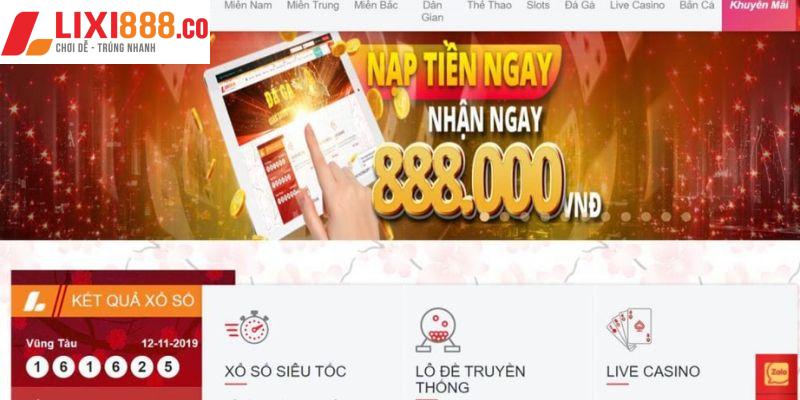 Hàng ngàn khuyến mãi cực chất từ cổng game Lixi88