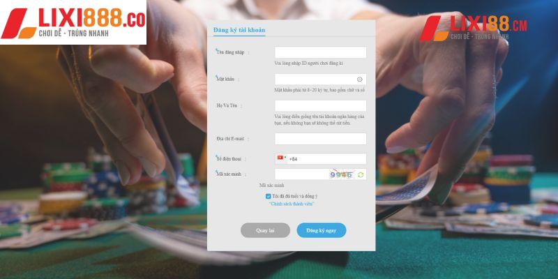 Hướng dẫn cách tham gia cá cược game bài Lixi88