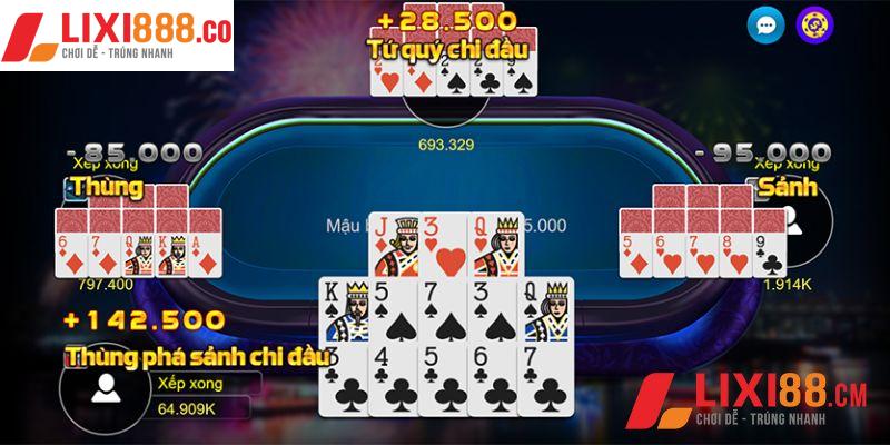Luật chơi của tựa game bài binh xập xám