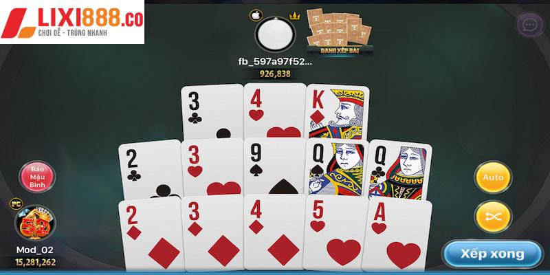 Luật lệ chơi game bài mậu binh chi tiết