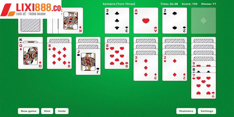 Thông tin hướng dẫn chơi game xếp bài Solitaire cổ điển đầy đủ
