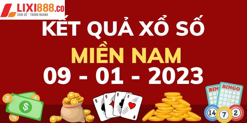 Thông tin cụ thể về kết quả xổ số miền Nam ngày 9/1