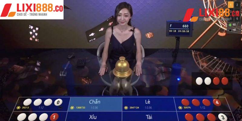 Các bước đặt cược xóc đĩa trực tiếp tại Lixi88