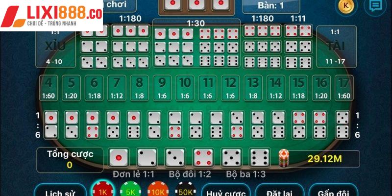 Cách lắc xí ngầu Lixi88 theo kiểu cặp trong