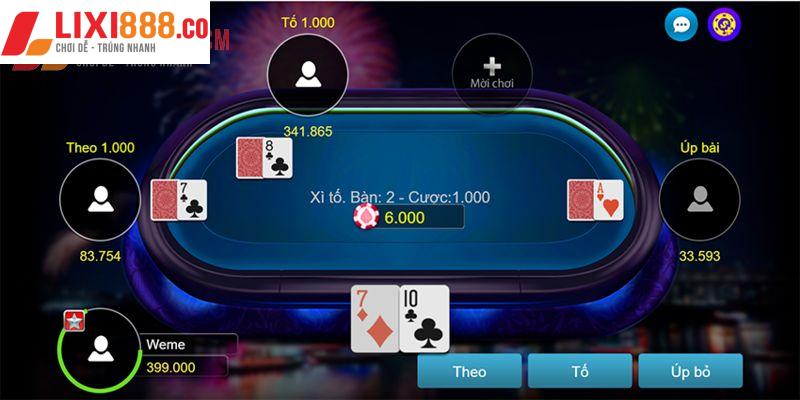 Các hình thức đánh bài xì tố