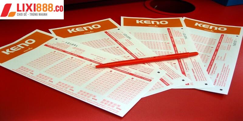 Công thức tính keno đối với những vé Keno bổ sung